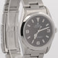 Rolex Explorer I BLACK 36mm 3-6-9 Stainless Steel Automatic Oyster Watch 14270