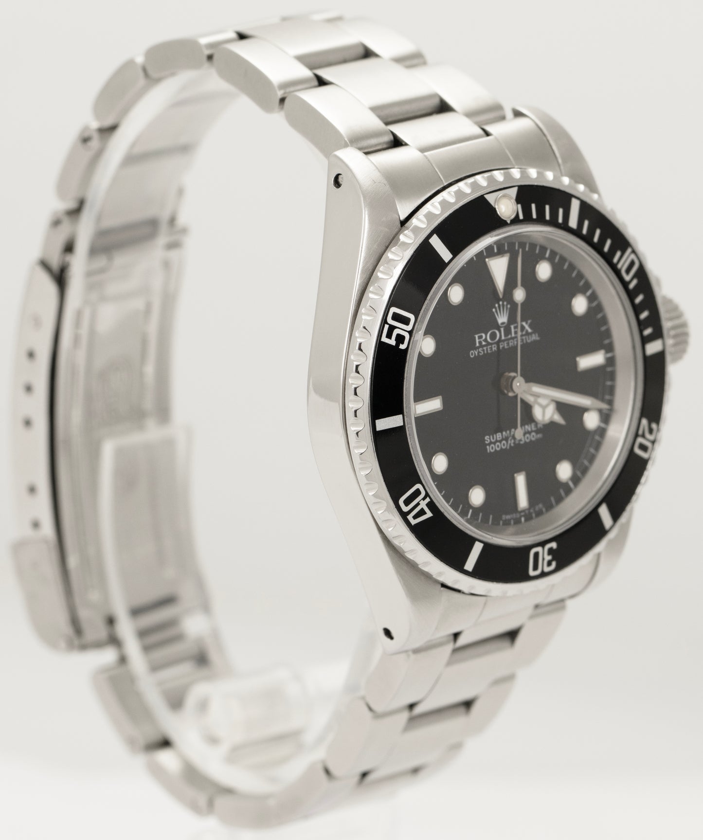 Rolex Submariner No-Date Black Dial 40mm Automatic Stainless Steel Watch 14060