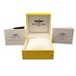 1994 PAPER Breitling J Class Two-Tone 18k Gold Steel Green 31mm D52064 Watch BOX