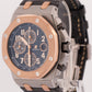 PAPERS Audemars Piguet Royal Oak Offshore 18K BLUE Bucherer 42mm 26471SR BOX
