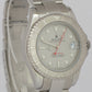 MINT 2014 Rolex Yacht-Master RANDOM SERIAL Mid-Size PLATINUM Steel 35mm 168622
