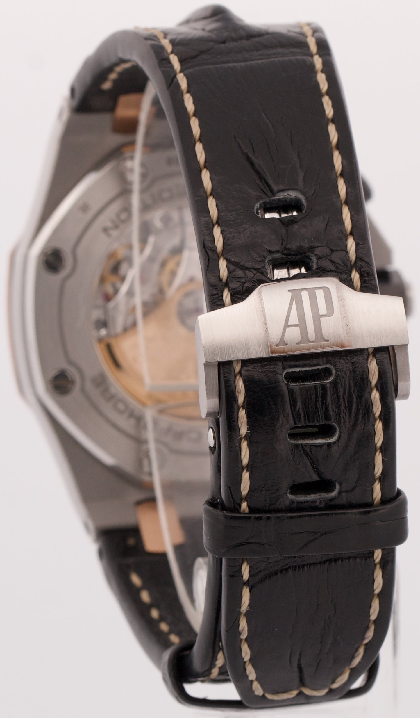 PAPERS Audemars Piguet Royal Oak Offshore 18K BLUE Bucherer 42mm 26471SR BOX
