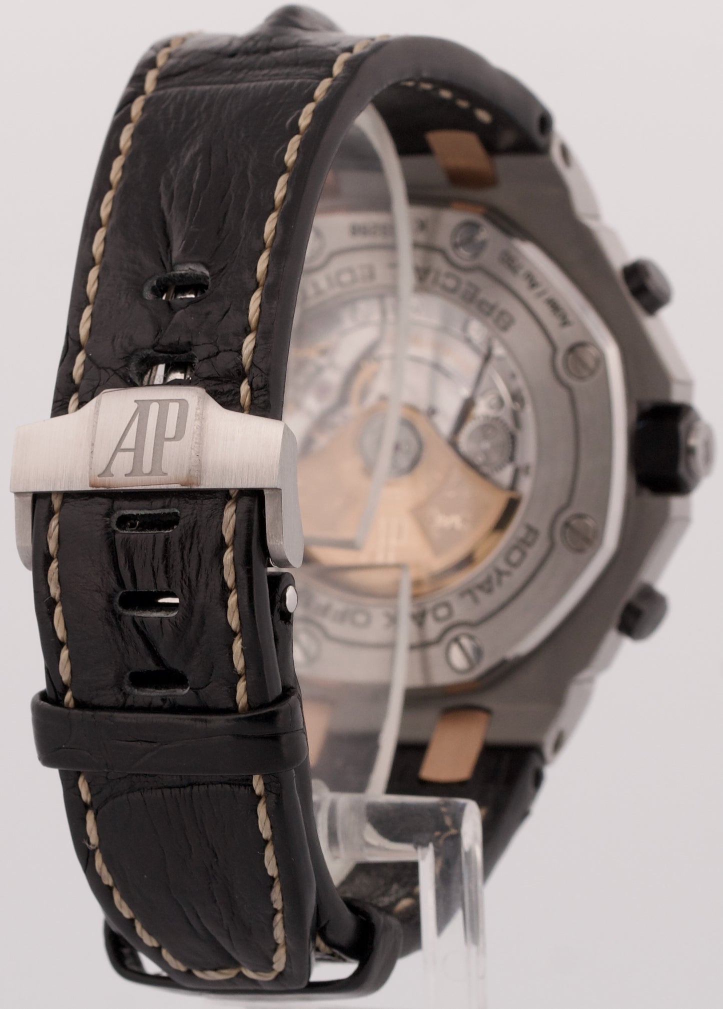 PAPERS Audemars Piguet Royal Oak Offshore 18K BLUE Bucherer 42mm 26471SR BOX
