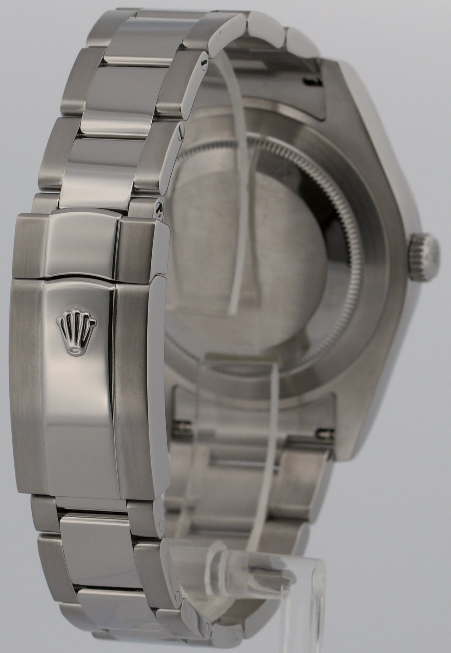 Rolex DateJust II 41mm BLUE Stainless Steel Smooth Oyster Date Watch 116300