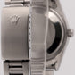 VINTAGE 1982 Rolex Oyster Perpetual Date SILVER 34mm Steel Oyster Watch 15000