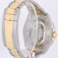 RSC Rolex Sea-Dweller Two-Tone 18k Gold Steel Black 43mm 126603 Watch BOX