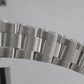 VINTAGE 1982 Rolex Oyster Perpetual Date SILVER 34mm Steel Oyster Watch 15000