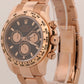NOS 2011 PAPERS Rolex Daytona Cosmograph BLACK 40mm 18K Rose Gold 116505 BOX