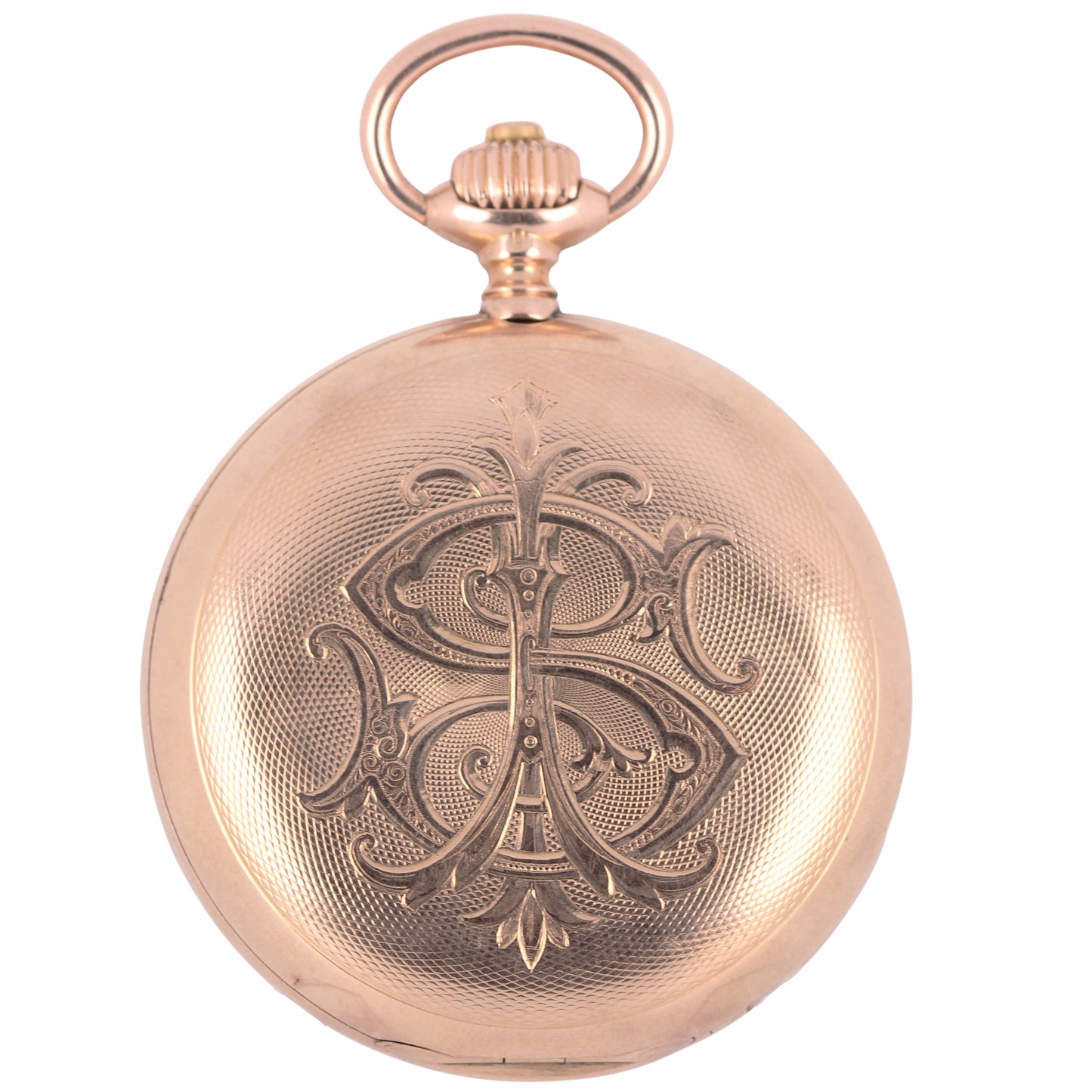 VINTAGE 1905 A. Lange & Sohne Glashutte DUF PAPER 14k Gold 52mm Pocket Watch BOX