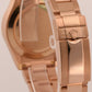 NOS 2011 PAPERS Rolex Daytona Cosmograph BLACK 40mm 18K Rose Gold 116505 BOX