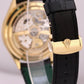 MINT 2024 PAPERS Rolex 1908 BLACK 18K Yellow Gold 39mm Leather 52508 Watch BOX
