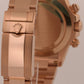 NOS 2011 PAPERS Rolex Daytona Cosmograph BLACK 40mm 18K Rose Gold 116505 BOX