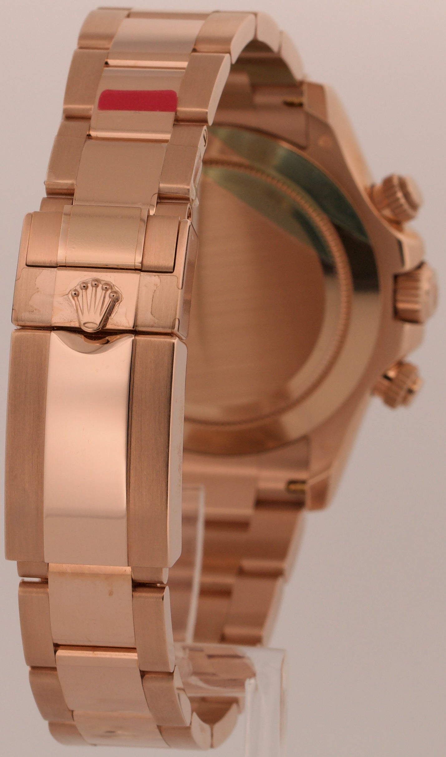 NOS 2011 PAPERS Rolex Daytona Cosmograph BLACK 40mm 18K Rose Gold 116505 BOX