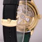 MINT 2024 PAPERS Rolex 1908 BLACK 18K Yellow Gold 39mm Leather 52508 Watch BOX