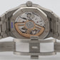 PAPERS Audemars Piguet Royal Oak Gray RHODIUM Stainless 41mm 15500ST Watch BOX