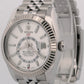 2023 PAPERS Rolex Sky-Dweller WHITE Steel 18K White Gold 42mm JUBILEE 326934 BOX
