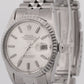 1983 Rolex DateJust 36mm SILVER Stainless Steel Automatic JUBILEE 16030 BOX