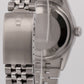 1983 Rolex DateJust 36mm SILVER Stainless Steel Automatic JUBILEE 16030 BOX
