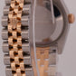 2017 PAPERS Rolex DateJust 31mm MOP DIAMOND 18K Gold Steel JUBILEE 178271 BOX