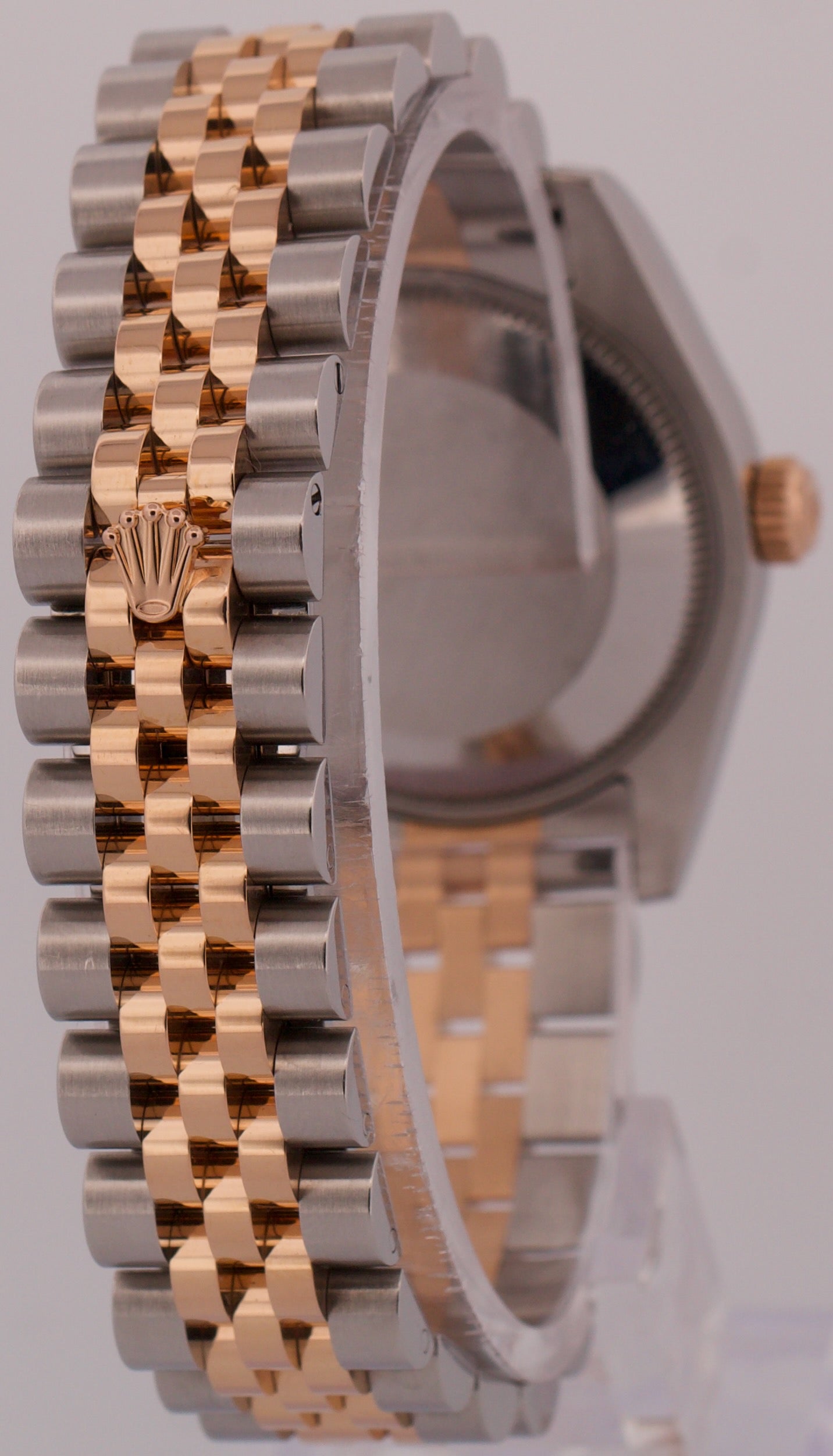 2017 PAPERS Rolex DateJust 31mm MOP DIAMOND 18K Gold Steel JUBILEE 178271 BOX