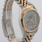 Rolex DateJust 36mm MOP DIAMOND 18K Yellow Gold JUBILEE Steel 16233 Watch