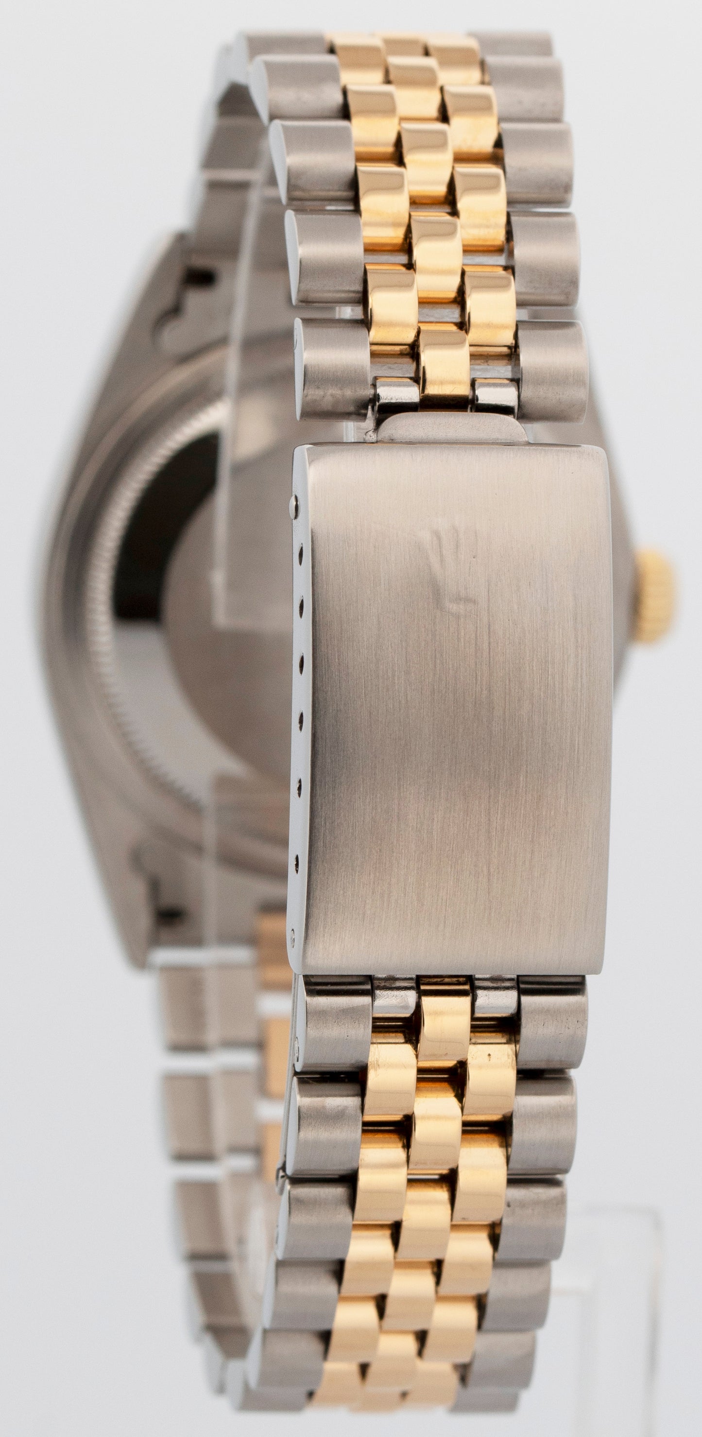 Rolex DateJust 36mm MOP DIAMOND 18K Yellow Gold JUBILEE Steel 16233 Watch