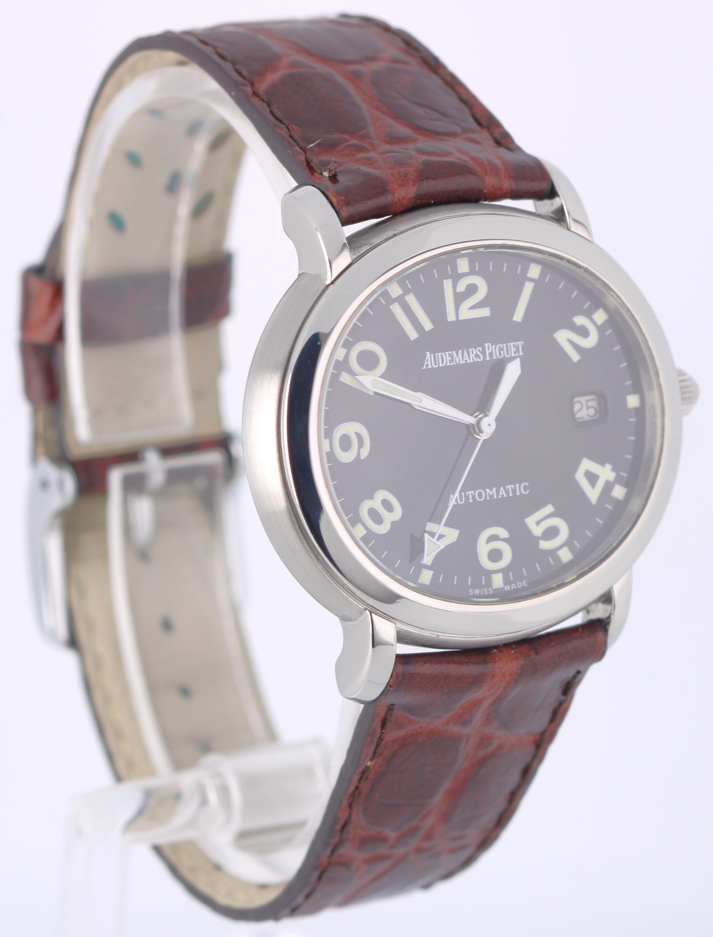Audemars Piguet Millenary Steel Black Arabic 38.5mm 15016ST.OO.D080VS.01 Watch