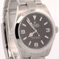 2024 PAPERS Rolex Explorer I BLACK Stainless Steel 40mm 224270 Watch BOX