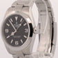 2024 PAPERS Rolex Explorer I BLACK Stainless Steel 40mm 224270 Watch BOX