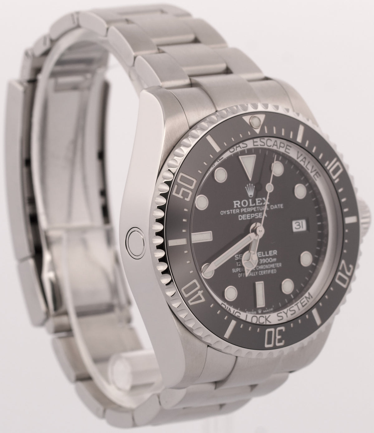 2022 Rolex Sea-Dweller Deepsea 126660 Black Ceramic Steel 44mm Box Papers