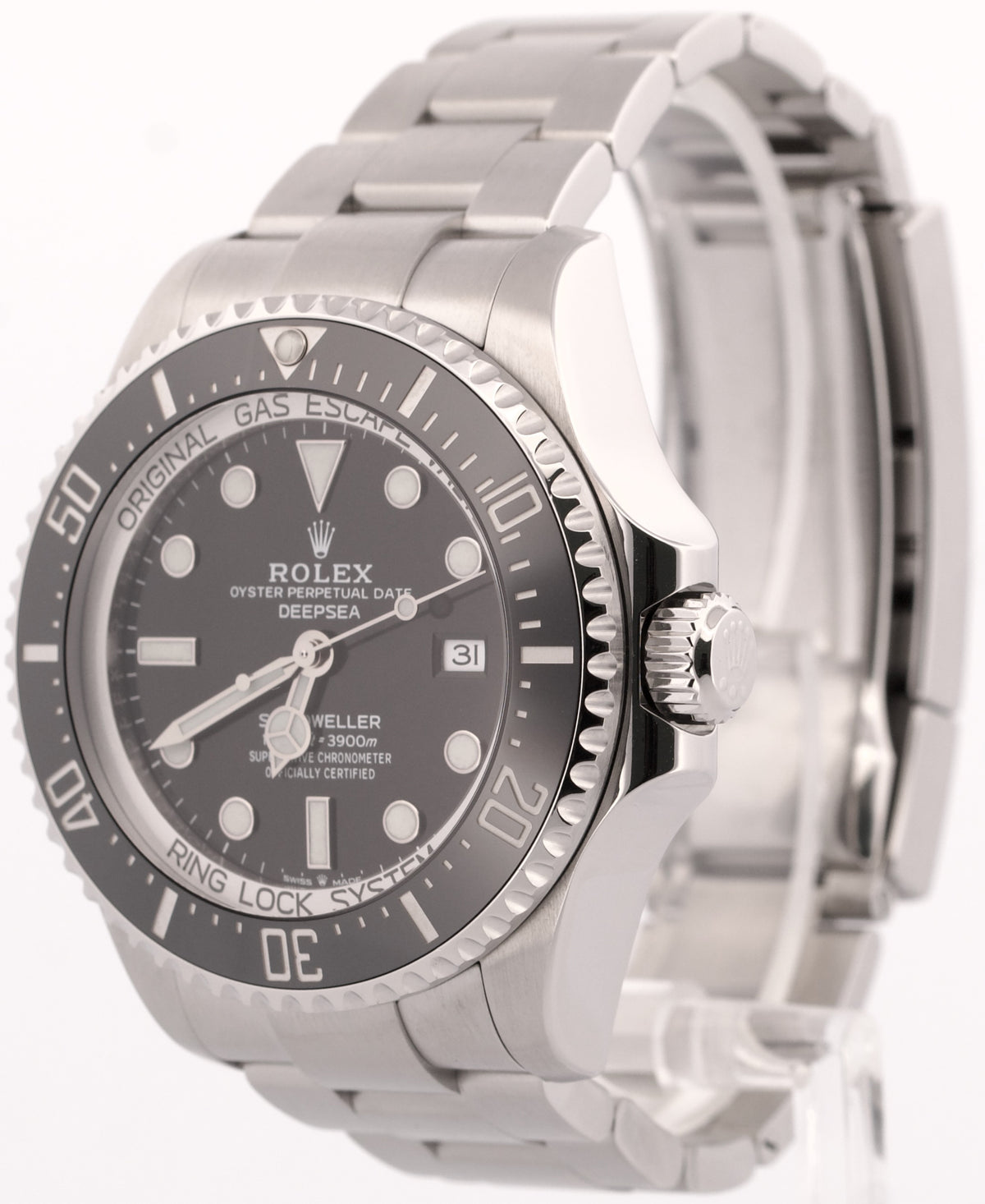 2022 Rolex Sea-Dweller Deepsea 126660 Black Ceramic Steel 44mm Box Papers