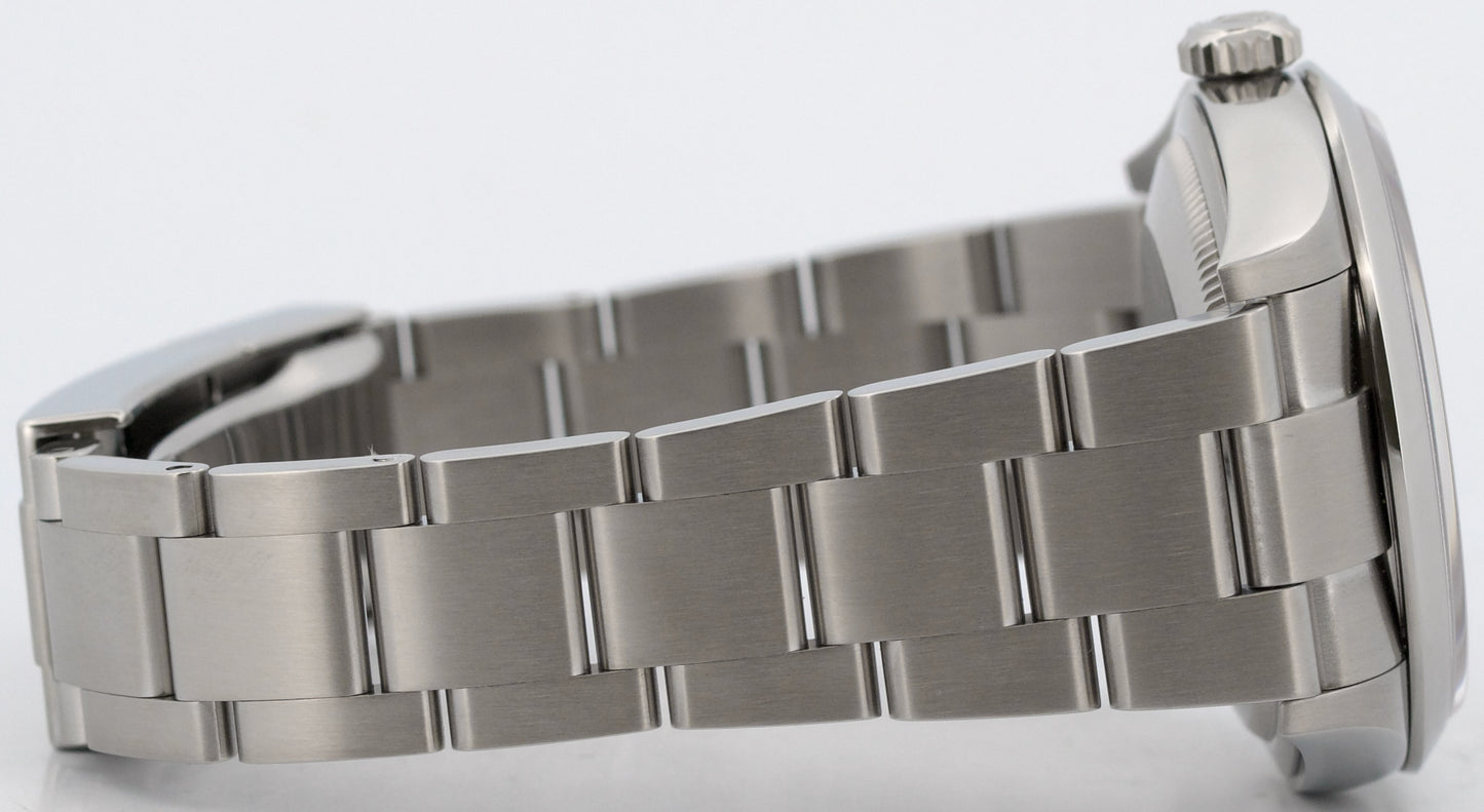 2022 PAPERS Rolex Explorer I BLACK 36mm Stainless Steel 3-6-9 Watch 124270 BOX