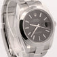 Rolex DateJust 41 BLACK Stainless Steel 41mm Smooth 126300 OYSTER Watch