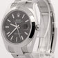 Rolex DateJust 41 BLACK Stainless Steel 41mm Smooth 126300 OYSTER Watch