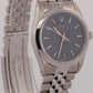 PAPERS Rolex Oyster Perpetual Air-King BLUE 34mm JUBILEE Stainless 14000 BOX