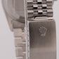 PAPERS Rolex Oyster Perpetual Air-King BLUE 34mm JUBILEE Stainless 14000 BOX