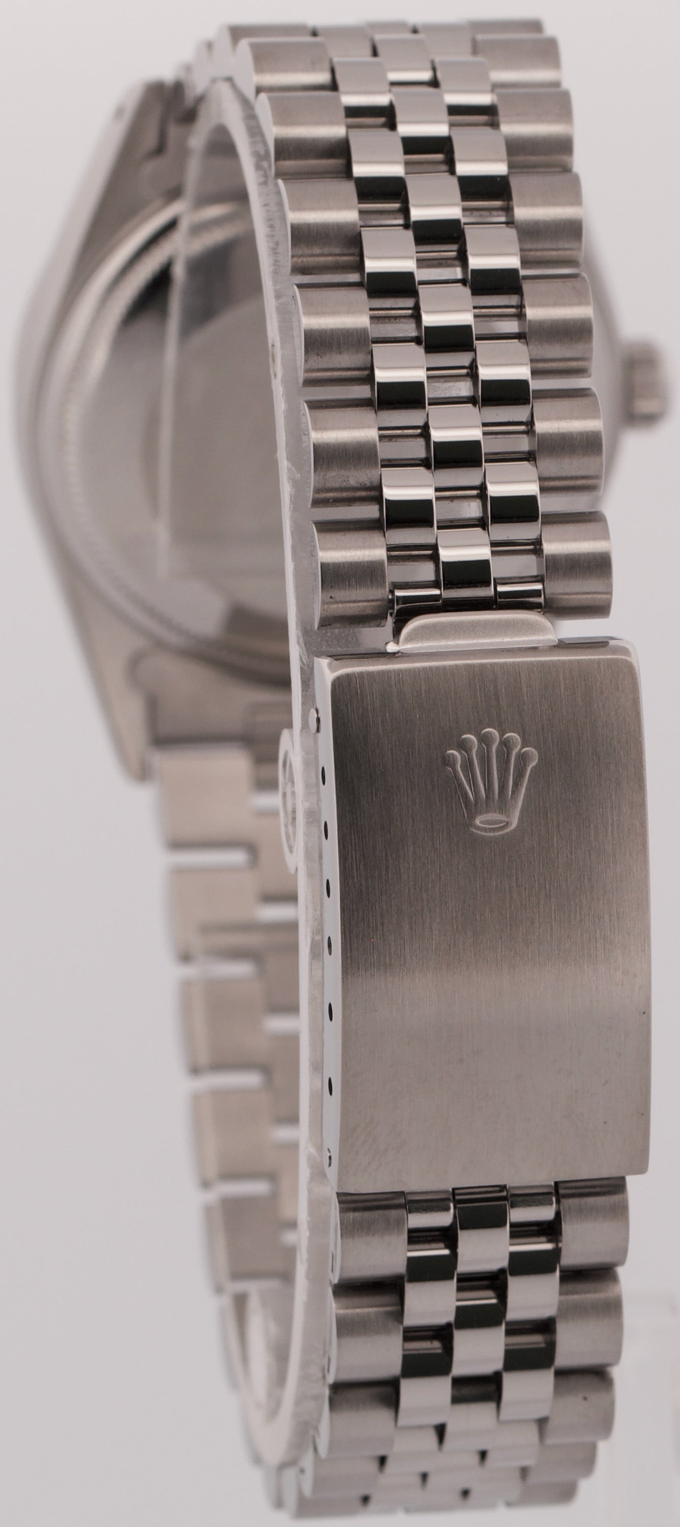 PAPERS Rolex Oyster Perpetual Air-King BLUE 34mm JUBILEE Stainless 14000 BOX