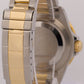 PAPERS Rolex Submariner 40mm BLUE 18K Yellow GOLD BUCKLE Stainless 16613 BOX