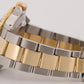 PAPERS Rolex Submariner 40mm BLUE 18K Yellow GOLD BUCKLE Stainless 16613 BOX