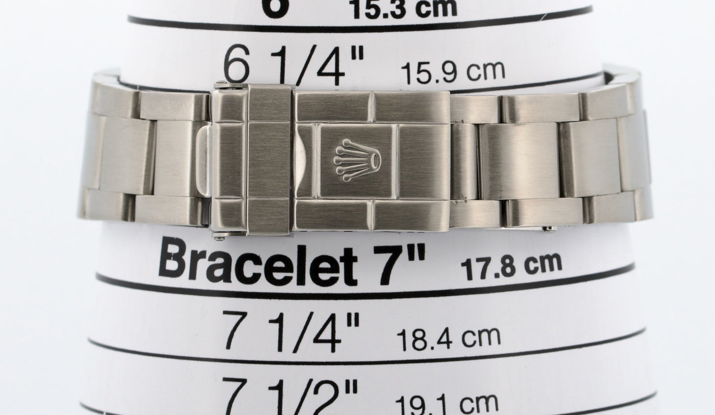 2006 PAPERS Rolex Explorer II 40mm BLACK Stainless Steel 16570 NO-HOLES BOX