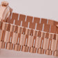 MINT Rolex Day-Date President 40mm SUNDUST TAPESTRY 18K Rose Gold 228235 BOX