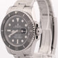 2022 RSC PAPERS Rolex Submariner Date BLACK Steel Ceramic 40mm 116610 LN BOX