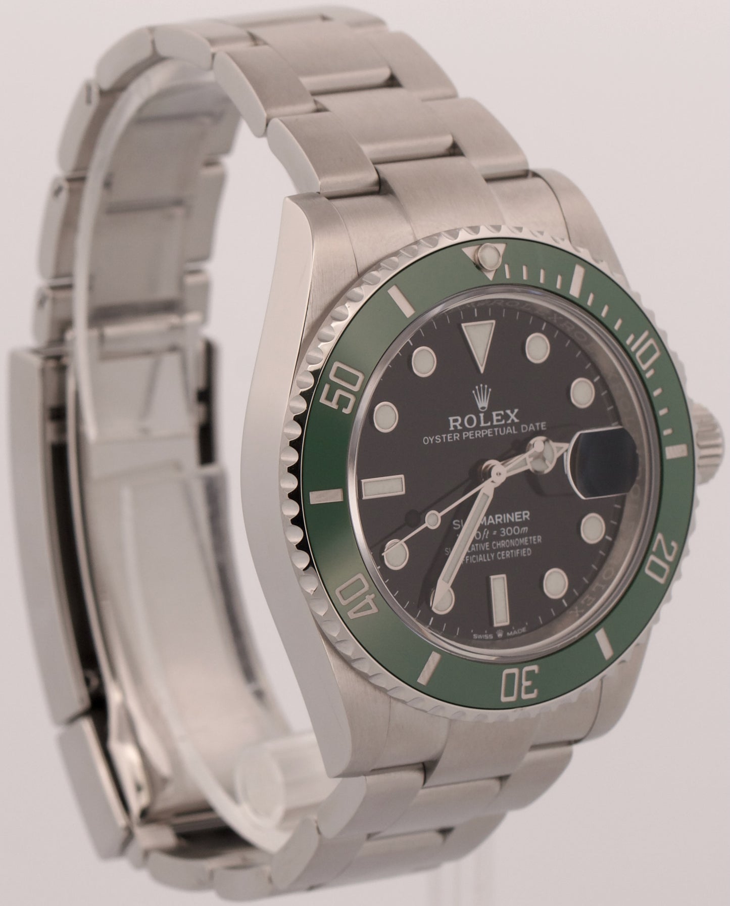 2023 PAPERS Rolex Submariner 41mm GREEN KERMIT Steel Ceramic 126610 LV BOX