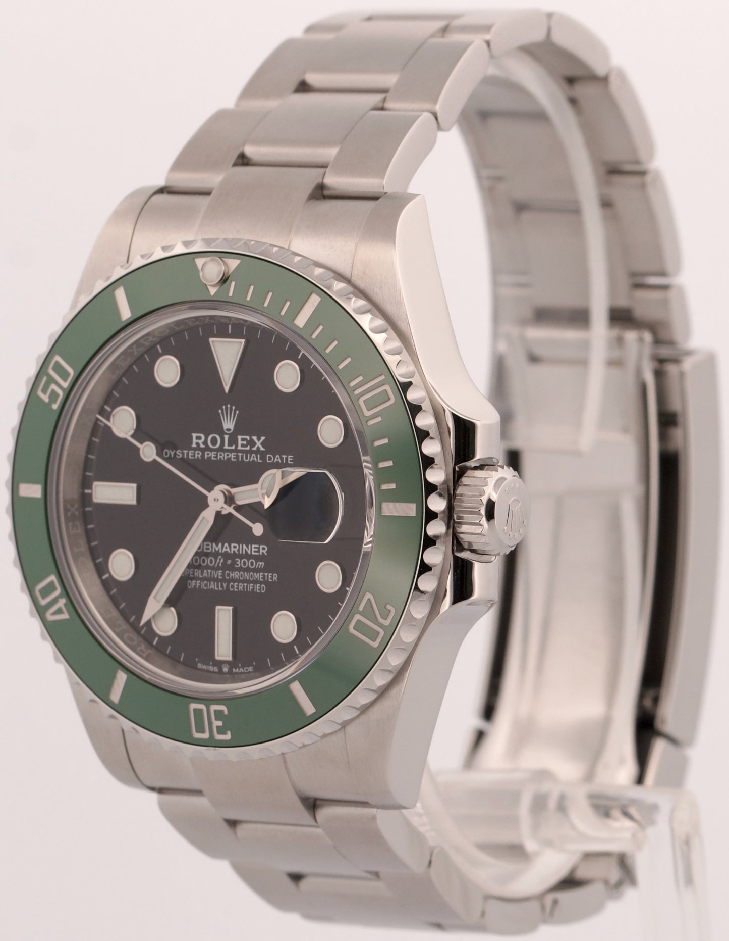 2023 PAPERS Rolex Submariner 41mm GREEN KERMIT Steel Ceramic 126610 LV BOX