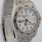 2023 PAPERS Rolex Explorer II 42mm POLAR WHITE Date GMT Steel 226570 Watch BOX