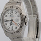2023 PAPERS Rolex Explorer II 42mm POLAR WHITE Date GMT Steel 226570 Watch BOX