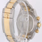2009 PAPERS Rolex Daytona Cosmograph Two-Tone Gold Steel Black 40mm 116523 BOX