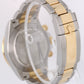 2009 PAPERS Rolex Daytona Cosmograph Two-Tone Gold Steel Black 40mm 116523 BOX