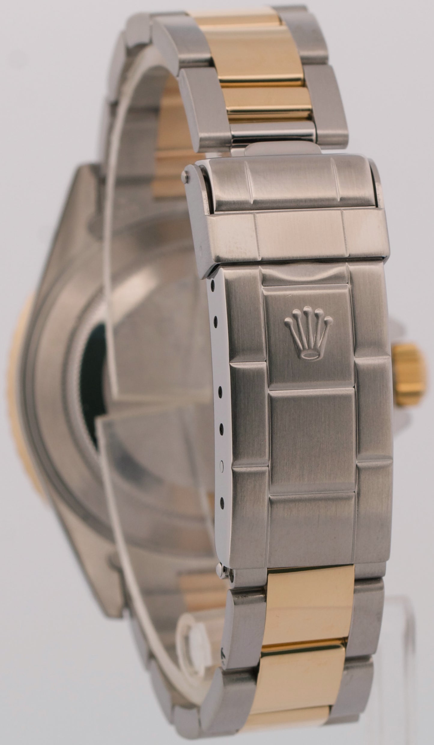 1993 Rolex Submariner Date 40mm BLACK 18K Yellow Gold Stainless Steel 16613