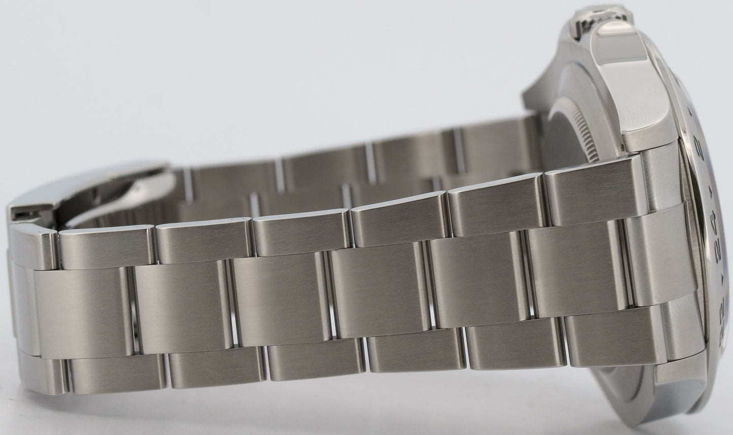 2023 PAPERS Rolex Explorer II 42mm POLAR WHITE Date GMT Steel 226570 Watch BOX